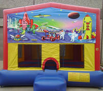 Space Panel Bounce House Space Panel Bounce House