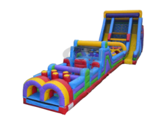 22' Vertical Rush w/ 40' Obstacle Course 22' Vertical Rush w/ 40' Obstacle Course